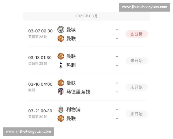 最新英超赛程全面查询及球队比赛时间安排指南